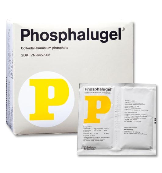Thuốc đau dạ dày chữ P (Phosphalugel)