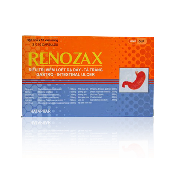 Thuốc trị đau dạ dày Renozax