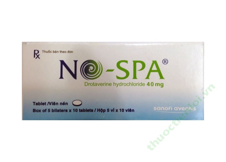 Nospa - Thuốc chống co thắt dạ dày