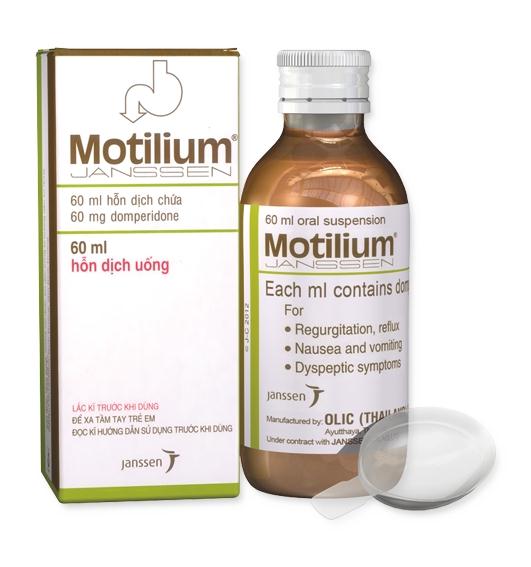 Hướng dẫn sử dụng thuốc Motilium trị nôn trớ, ăn không tiêu -1