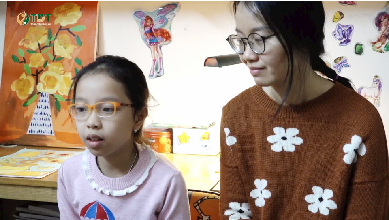 Chị Lâm Thanh và bé Tùng chi chia sẻ về Sơ can Bình vị tán