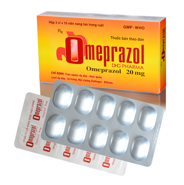 Omeprazol là thuốc ức chế bơm Proton thường được chỉ định
