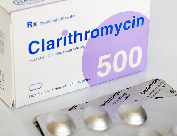 Thuốc clarithromycin 500mg